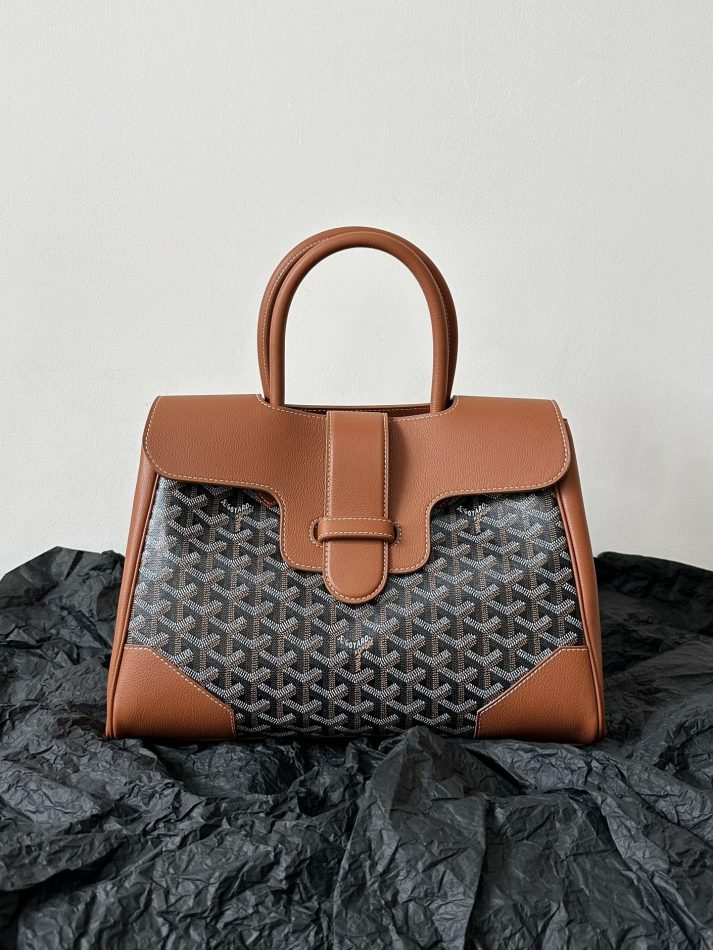 Goyard Saigon Tote Brown
