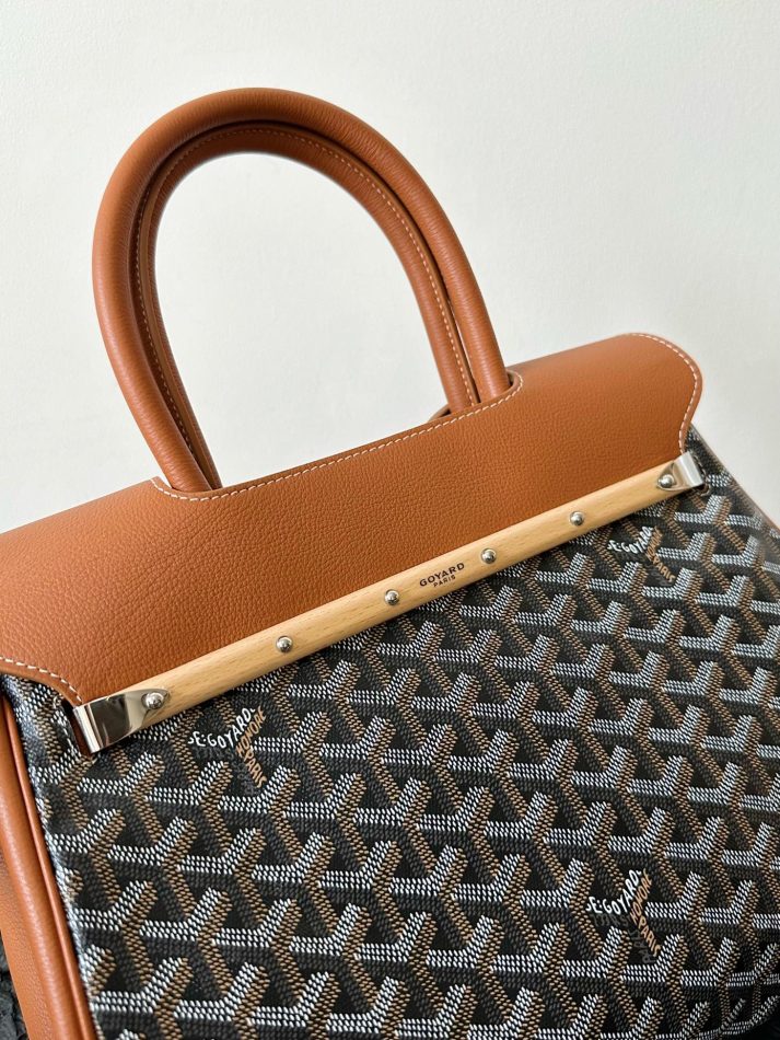 Goyard Saigon Tote Brown