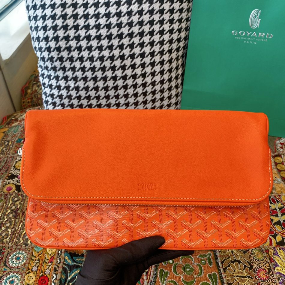 Goyard Sainte-Marie MM Clutch Orange