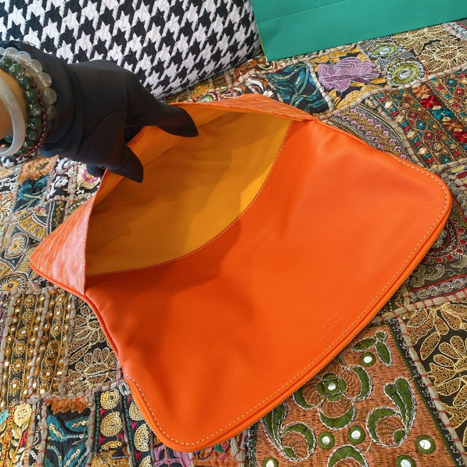 Goyard Sainte-Marie MM Clutch Orange