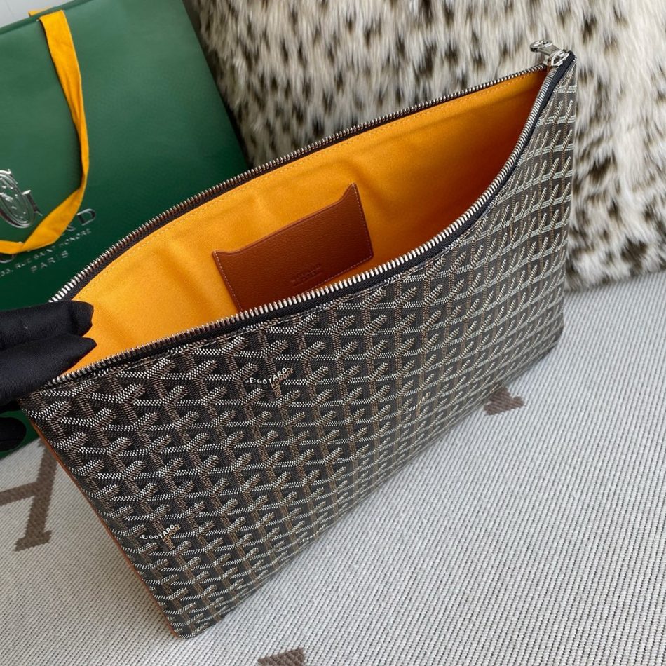 Goyard Senat MGM Pouch Brown