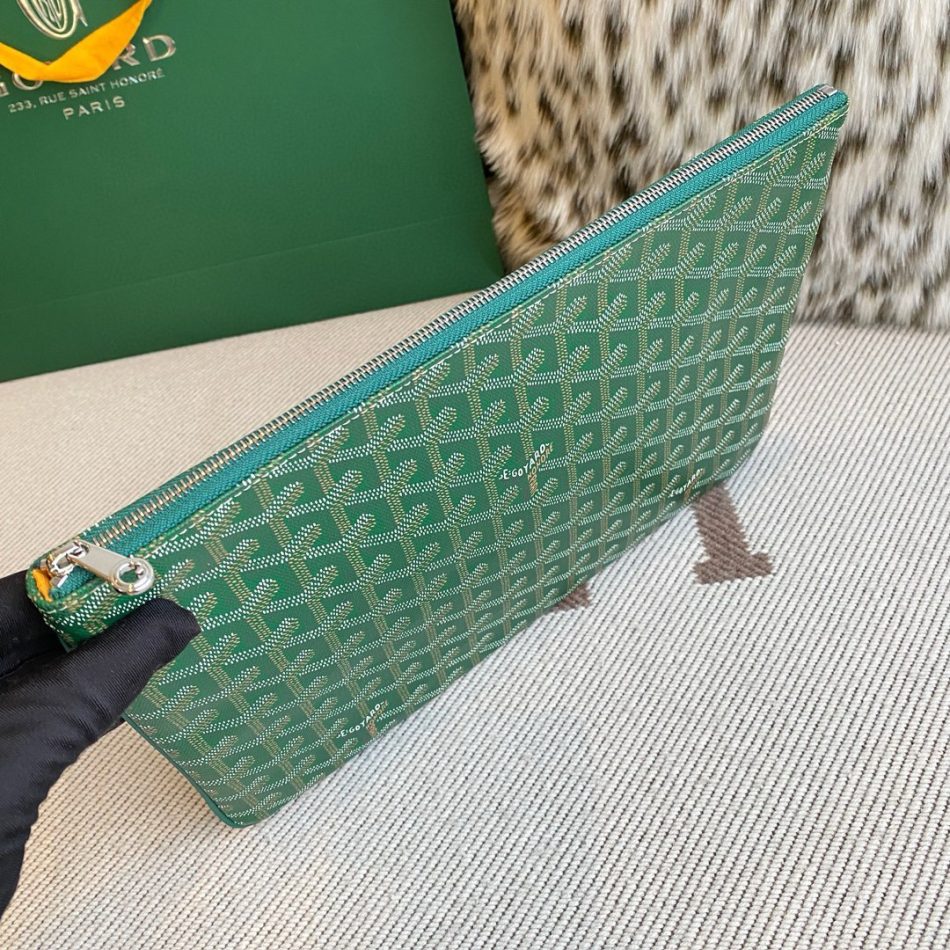 Goyard Senat MM Pouch Sky Blue