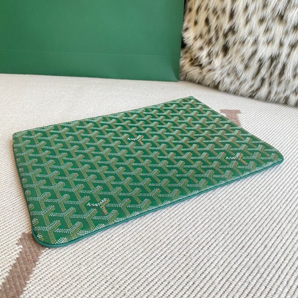 Goyard Senat MM Pouch Sky Blue