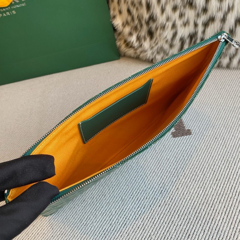 Goyard Senat MM Pouch Sky Blue