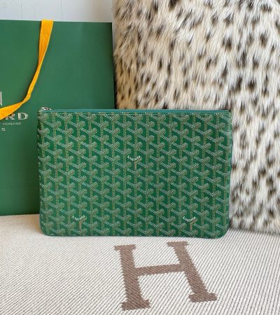 Goyard Senat MM Pouch Sky Blue