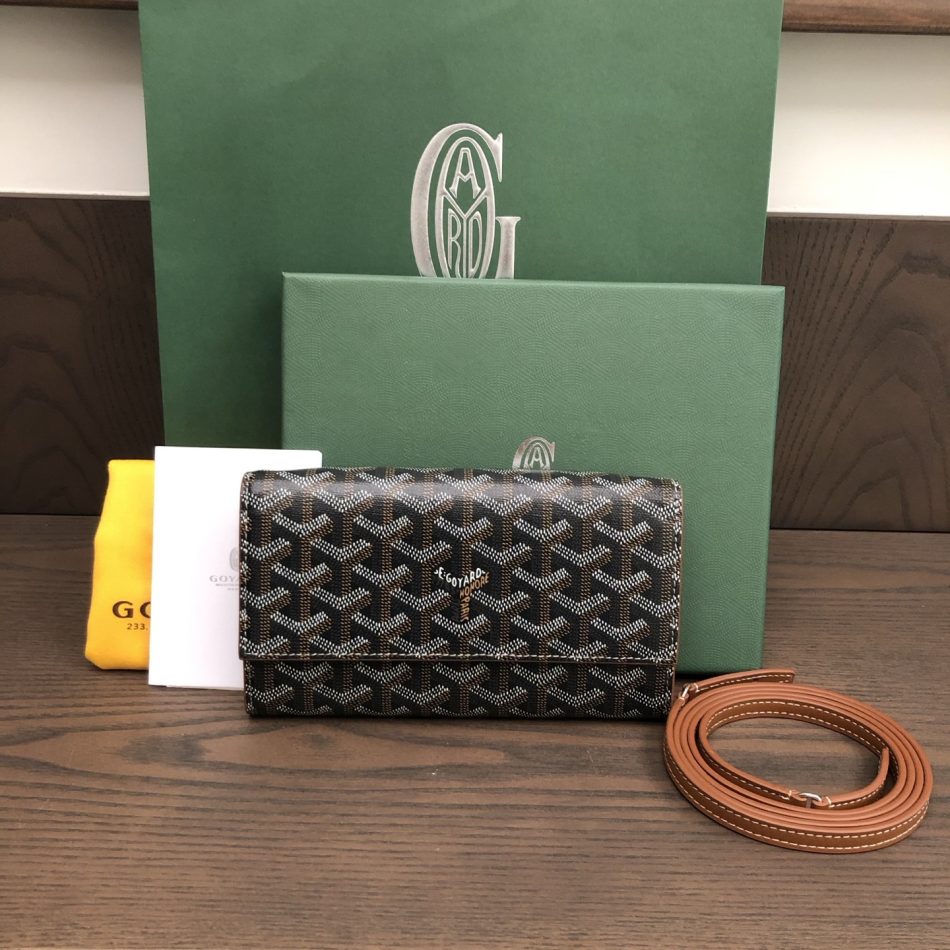 Goyard Varenne Continental Wallet Brown