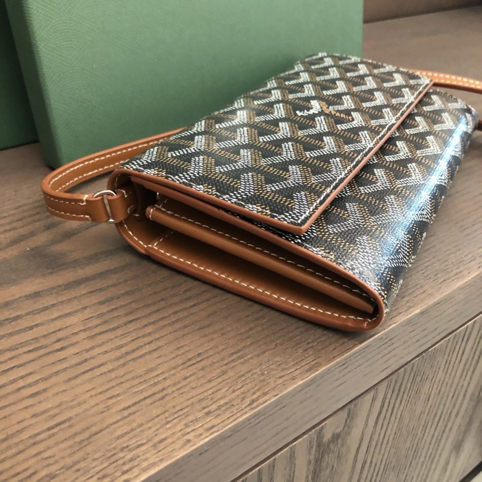 Goyard Varenne Continental Wallet Brown