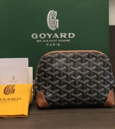 Goyard Vendome Cosmetic Pouch Brown