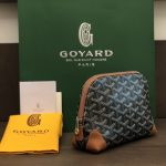 Goyard Vendome Cosmetic Pouch Brown