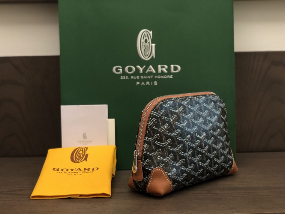 Goyard Vendome Cosmetic Pouch Brown