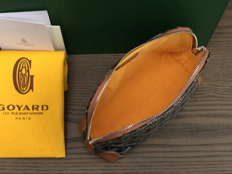 Goyard Vendome Cosmetic Pouch Brown