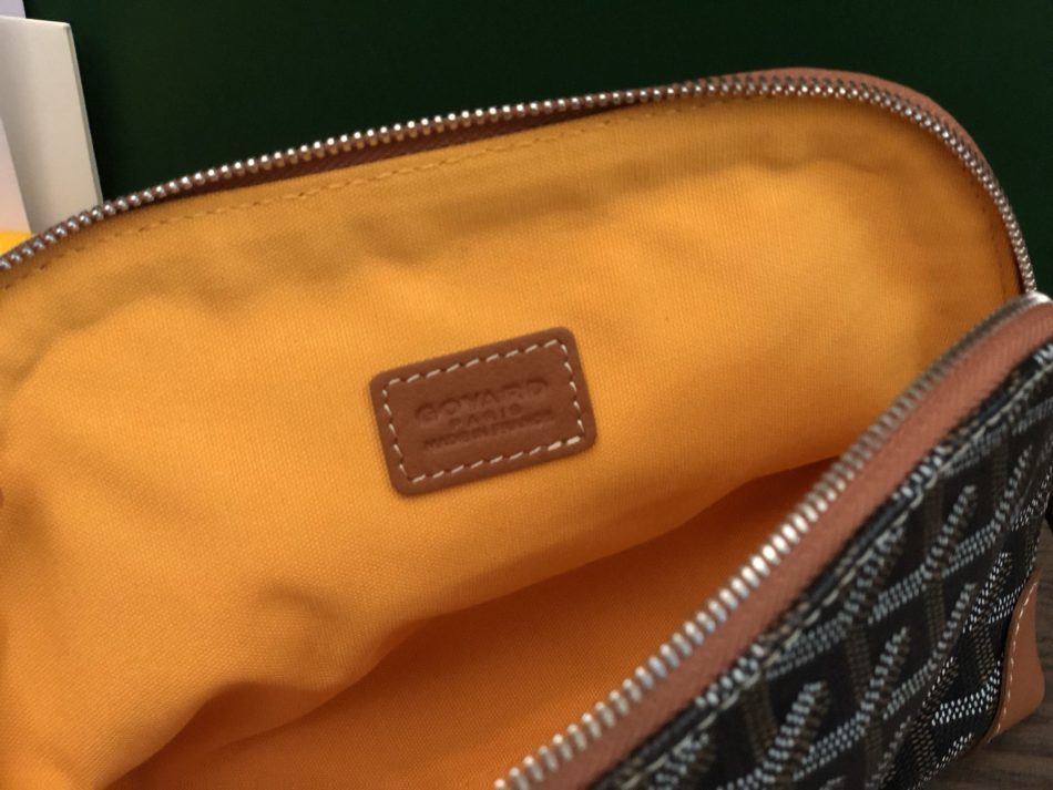 Goyard Vendome Cosmetic Pouch Brown
