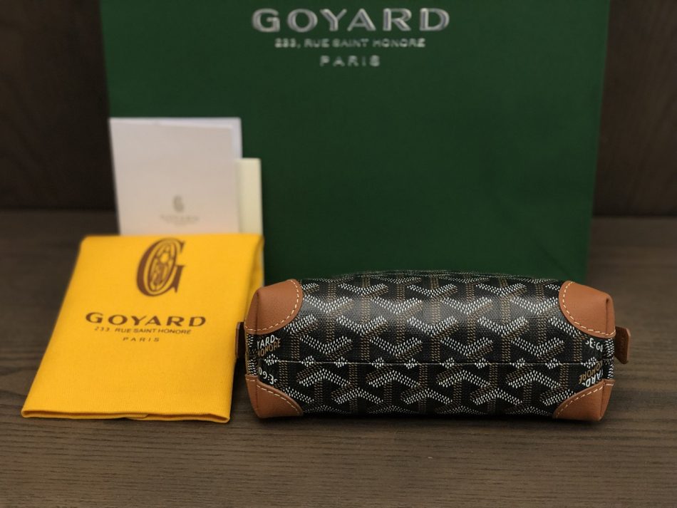 Goyard Vendome Cosmetic Pouch Brown