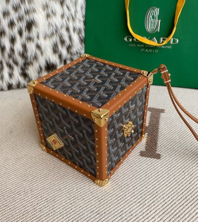 Goyard DE Trunk Brown