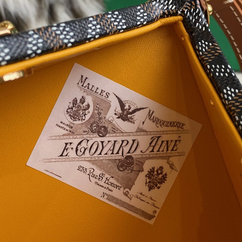 Goyard DE Trunk Brown