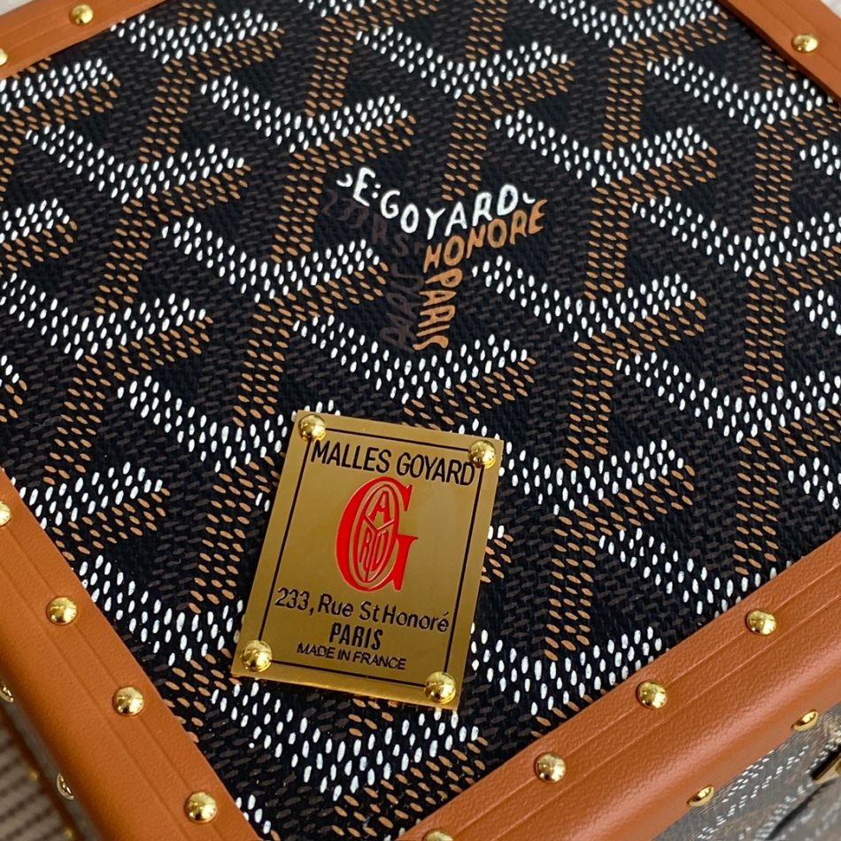 Goyard DE Trunk Brown
