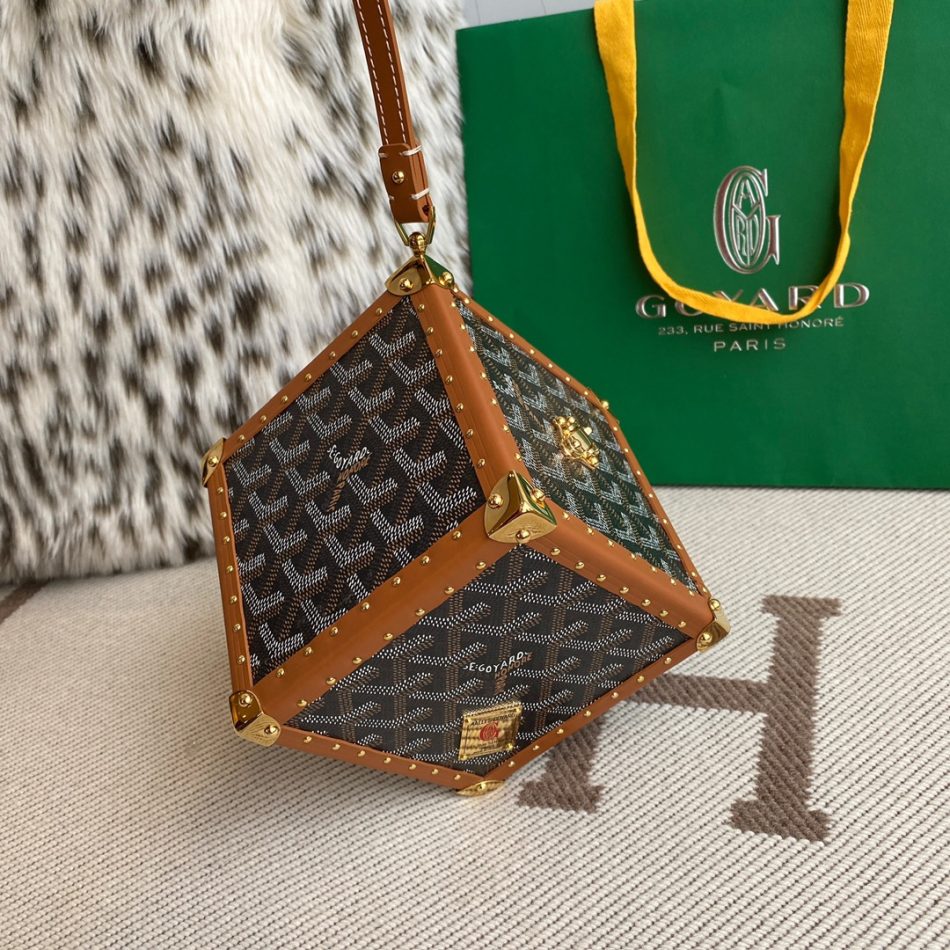 Goyard DE Trunk Brown