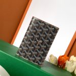 Goyard Grenelle Passport Cover Brown