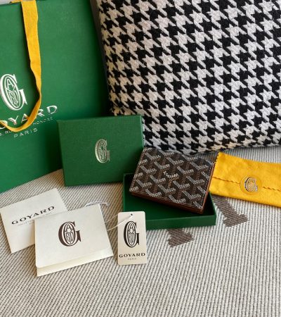 Goyard Malesherbes Card Wallet Brown