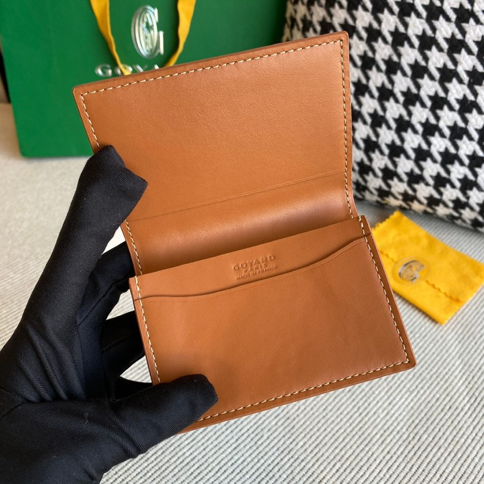 Goyard Malesherbes Card Wallet Brown