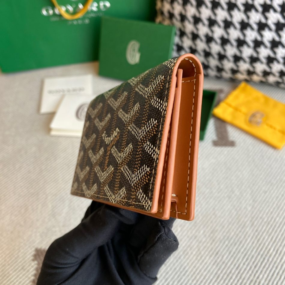 Goyard Malesherbes Card Wallet Brown