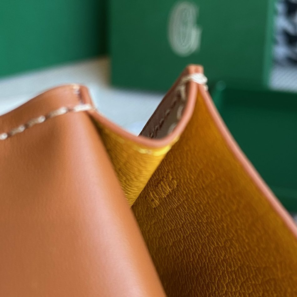 Goyard Malesherbes Card Wallet Brown