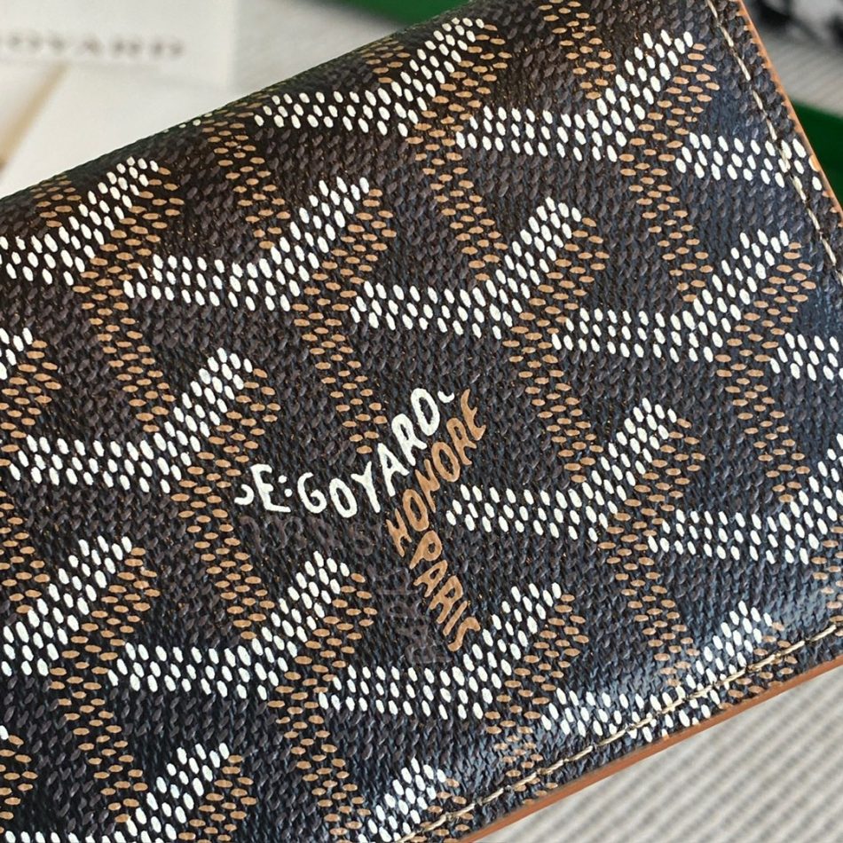 Goyard Malesherbes Card Wallet Brown