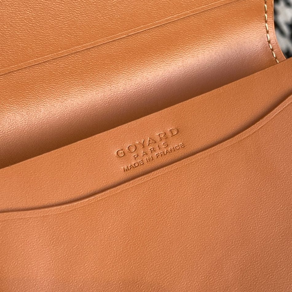 Goyard Malesherbes Card Wallet Brown