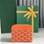 Goyard Matignon PM Mini Wallet Orange