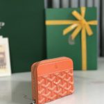 Goyard Matignon PM Mini Wallet Orange