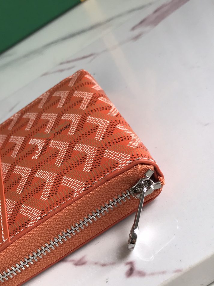Goyard Matignon PM Mini Wallet Orange