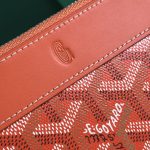 Goyard Matignon PM Mini Wallet Orange