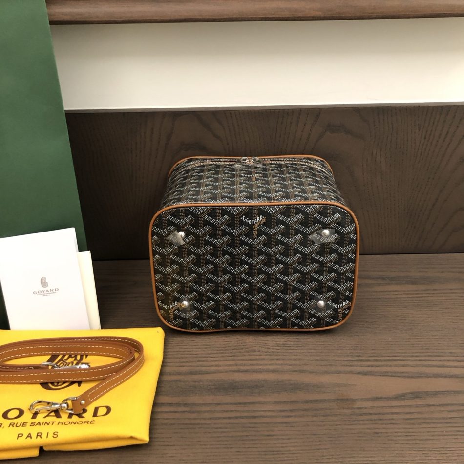 Goyard Muse Vanity Case Brown