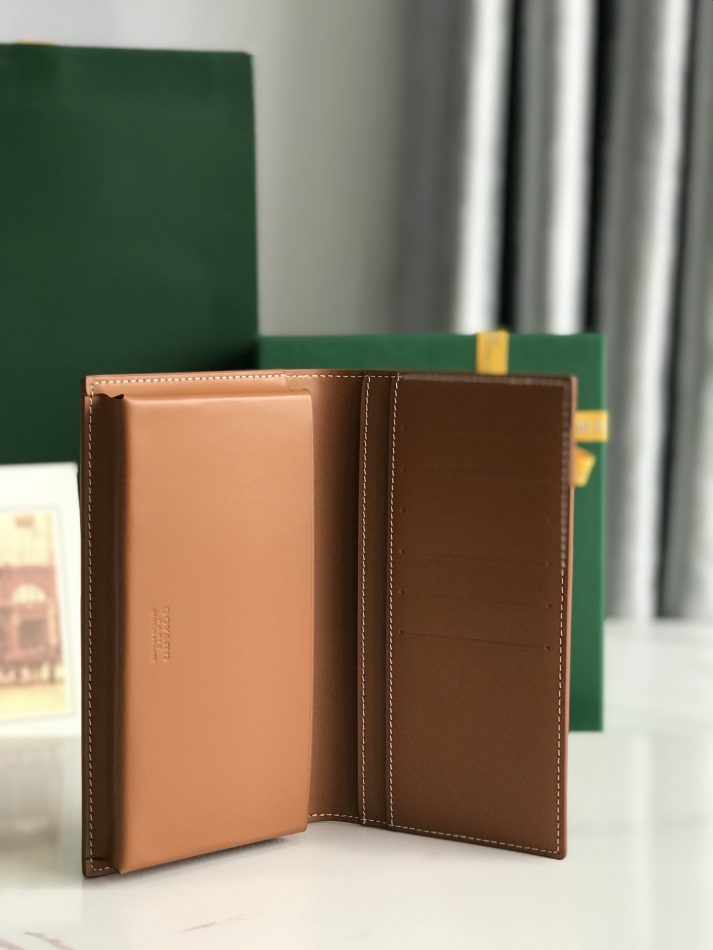 Goyard Saint-Lambert Wallet Brown