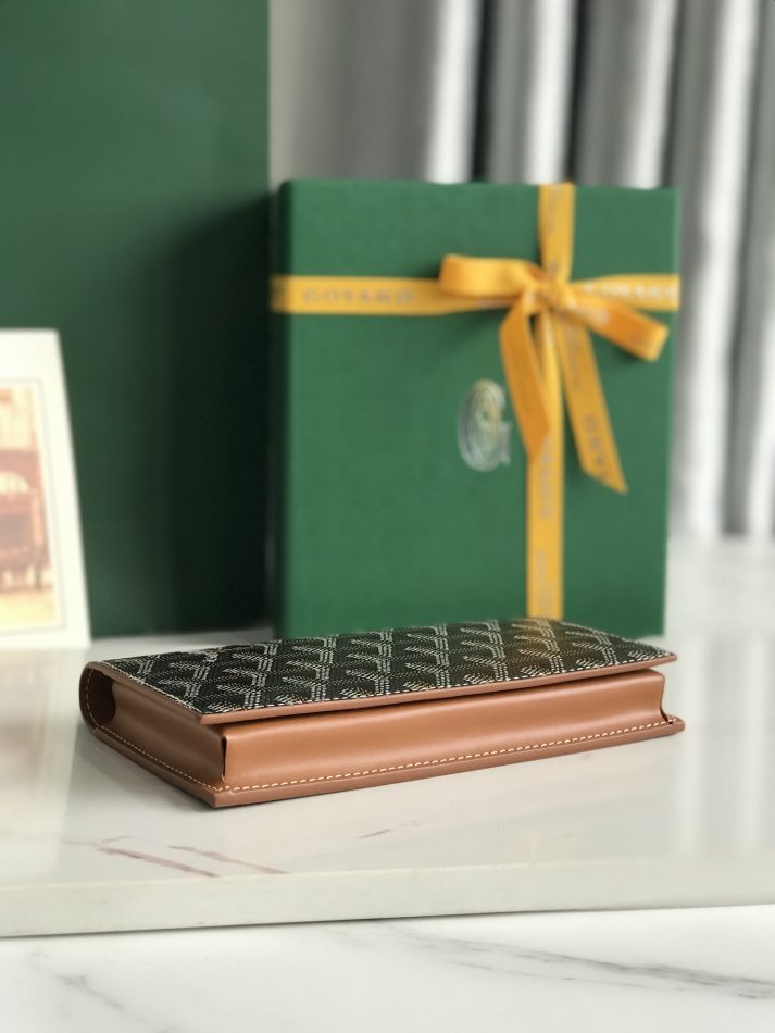 Goyard Saint-Lambert Wallet Brown