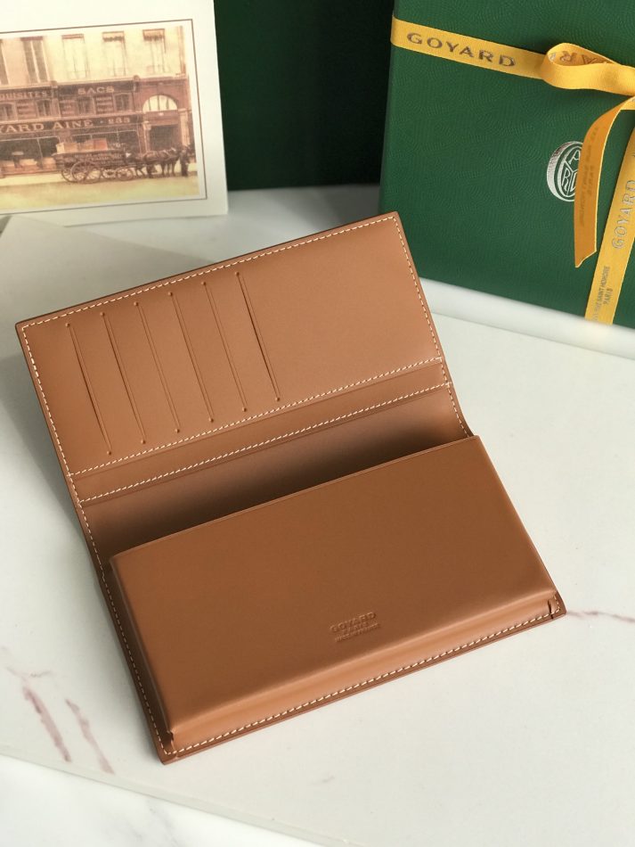 Goyard Saint-Lambert Wallet Brown