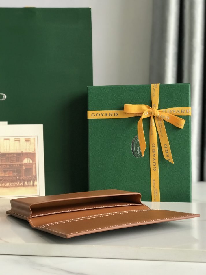 Goyard Saint-Lambert Wallet Brown