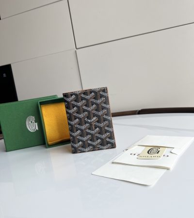 Goyard Saint-Pierre Card Wallet Brown