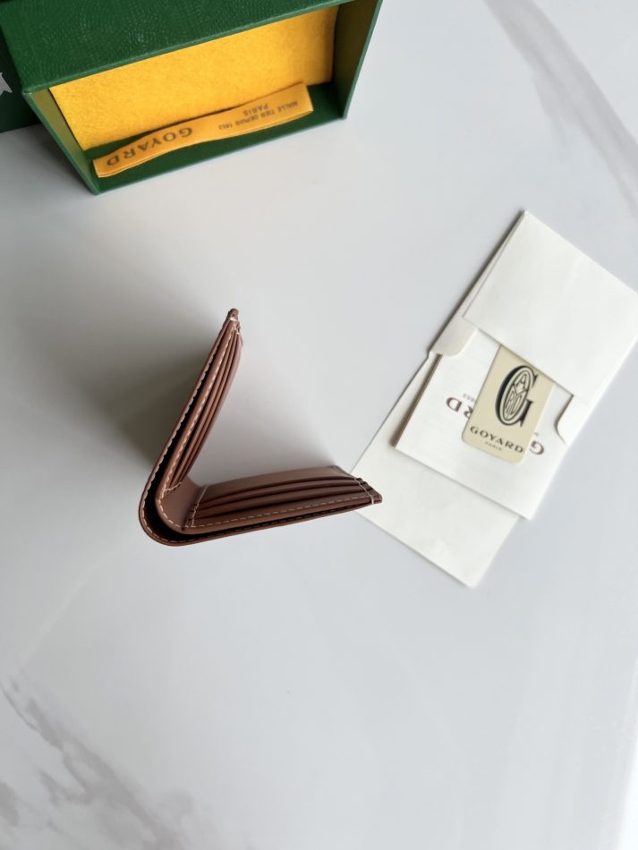 Goyard Saint-Pierre Card Wallet Brown