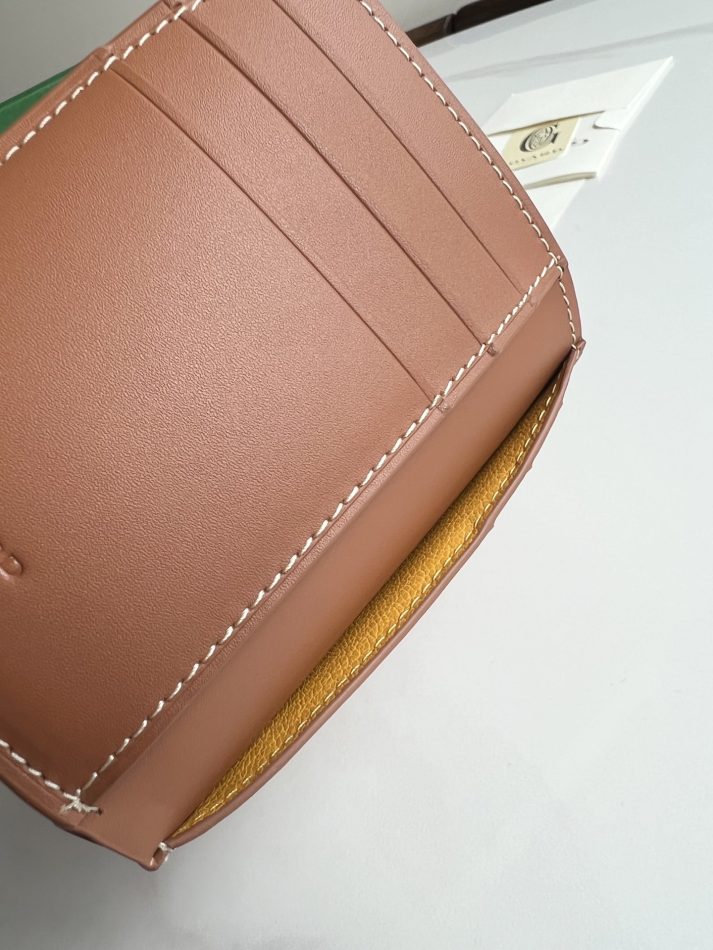 Goyard Saint-Pierre Card Wallet Brown