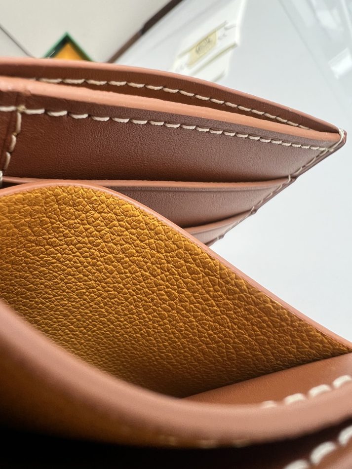 Goyard Saint-Pierre Card Wallet Brown