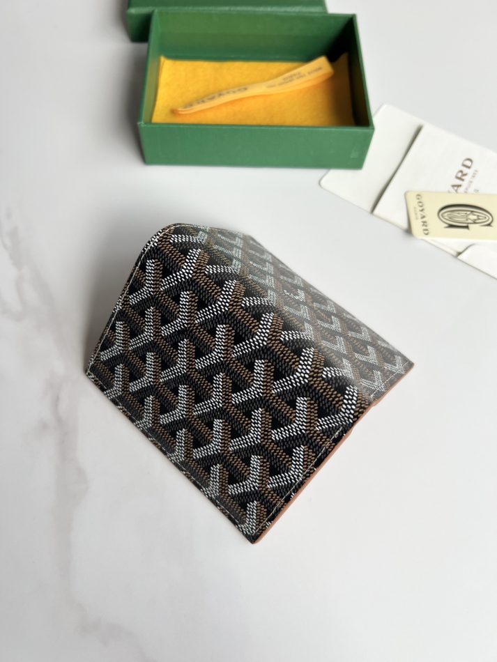 Goyard Saint-Pierre Card Wallet Brown
