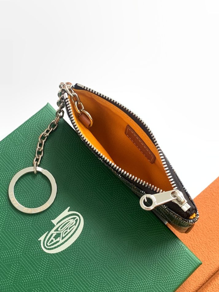 Goyard Senat Mini Key Pouch Brown