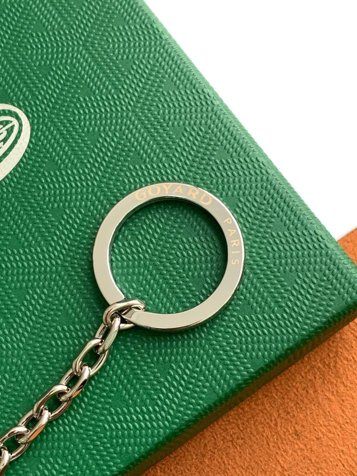 Goyard Senat Mini Key Pouch Brown