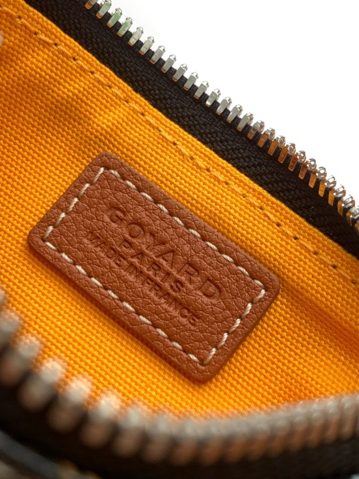 Goyard Senat Mini Key Pouch Brown